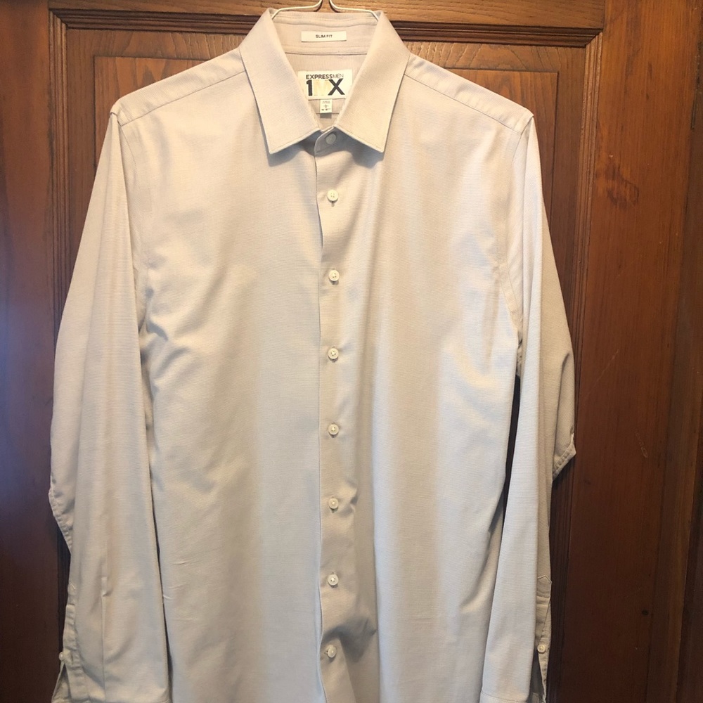 Express Men’s Long Sleeve dress shirt (slim fit)